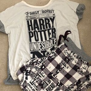 Harry Potter Pajama Set (Large)
